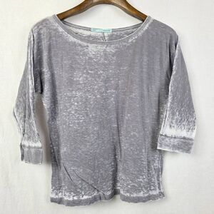 Maurices Gray Burnout Tee Small USA